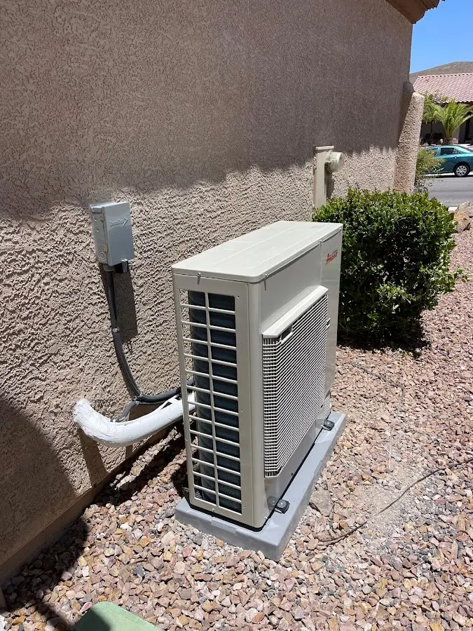 Residential air conditioning condenser unit in Hammonton